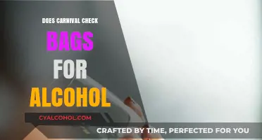Carnival Cruise Alcohol Policy: Do They Check Bags for Liquor?