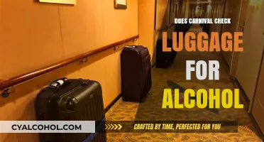 Carnival Cruise Alcohol Policy: Can You Pack Liquor in Checked Luggage?