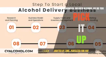 Carnival Alcohol: Pick-Up or Delivery?