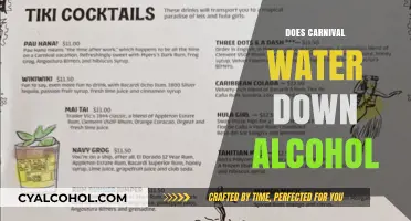 Exploring the Myth: Does Carnival Really Water Down Your Alcohol?