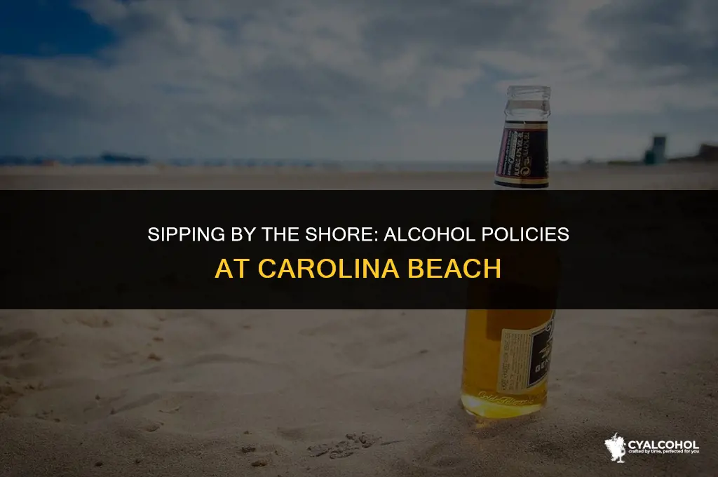 does carolina beach allow alcohol
