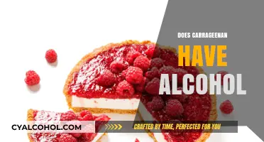 Carrageenan and Alcohol: Unraveling the Truth Behind the Ingredient