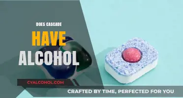 Does Cascade Dishwasher Detergent Contain Alcohol? Uncovering the Truth