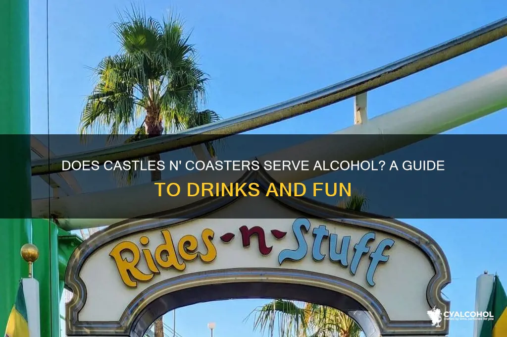 Does Castles N' Coasters Serve Alcohol? A Guide To Drinks And Fun
