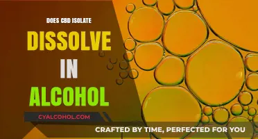 Does CBD Isolate Dissolve in Alcohol? A Comprehensive Guide