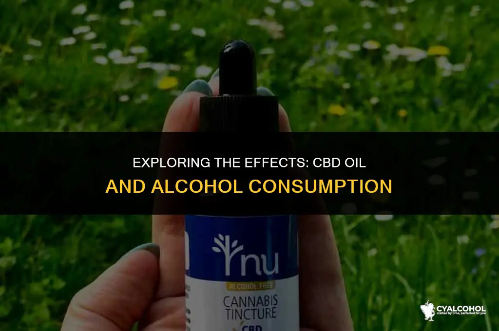 does cbd oil enhance alcohol