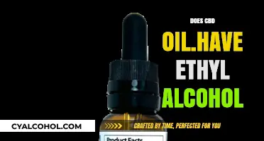 CBD Oil and Ethyl Alcohol: Unraveling the Ingredients and Myths
