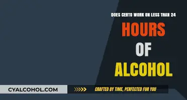 Certo: Flush Alcohol from Your System in Less than 24 Hours?