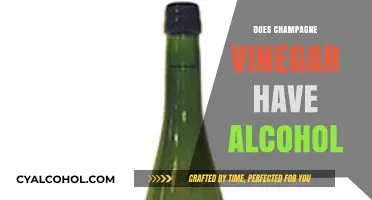 Does Champagne Vinegar Contain Alcohol? Unveiling the Truth Behind the Bubbles