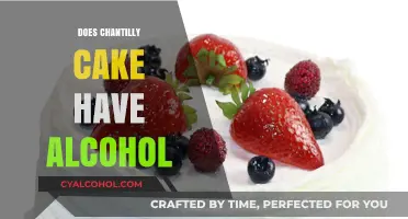 Unveiling the Truth: Does Chantilly Cake Contain Alcohol?