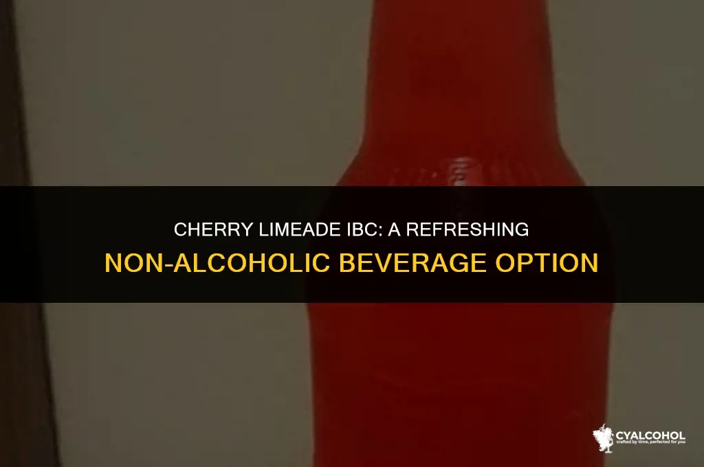 does cherry limeade ibc alcoholic