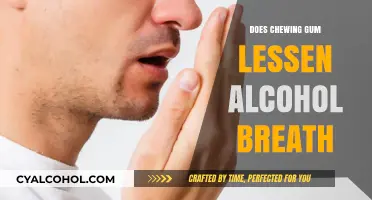 Chewing Gum and Alcohol Breath: Does It Really Mask the Smell?