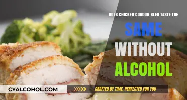 Chicken Cordon Bleu: Alcohol-Free, Same Taste?