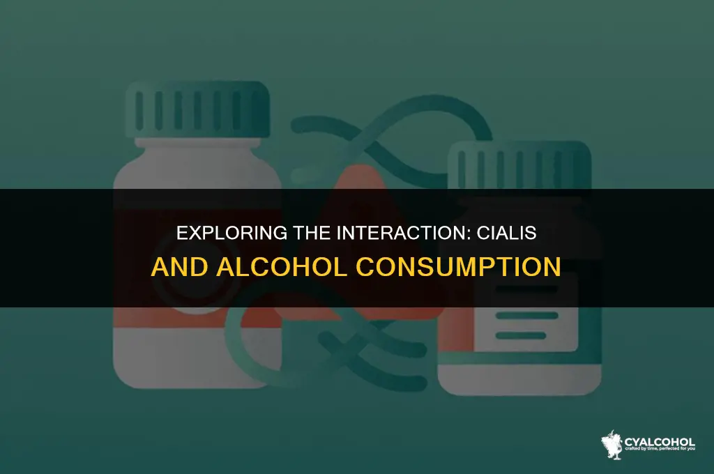 does cialis disolve in alcohol
