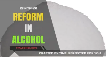 Citric Acid Reformation in Alcohol: Fact or Fiction Explained
