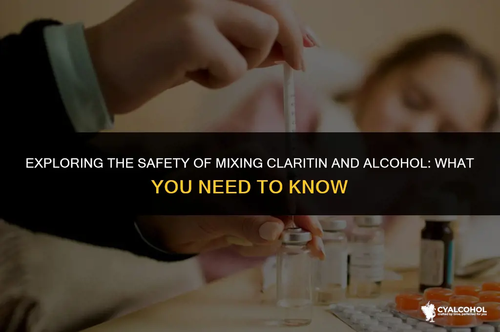 does claritin interact with alcohol