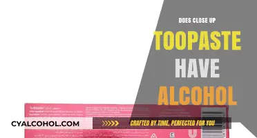 Does Close Up Toothpaste Contain Alcohol? Ingredients Explained