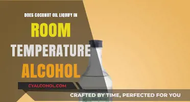 Coconut Oil and Alcohol: Does It Liquify at Room Temperature?