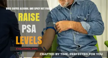Alcohol, Coffee, and Spicy Foods: PSA Level Risks?