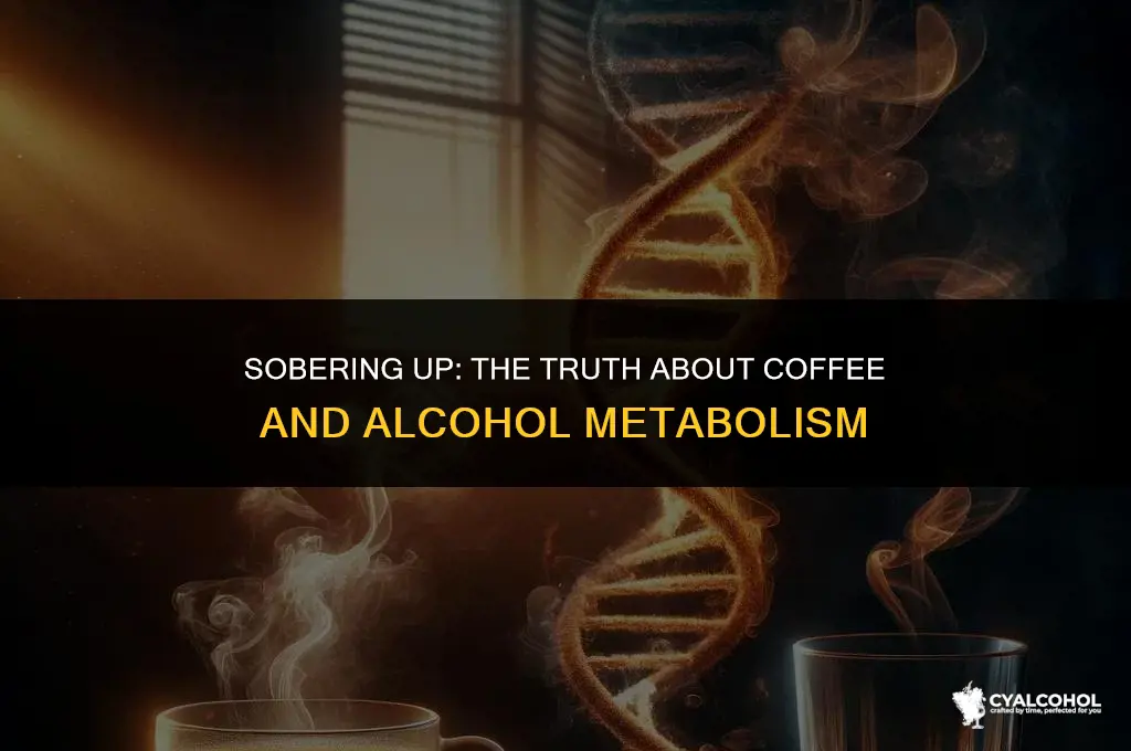 does coffee flush out alcohol