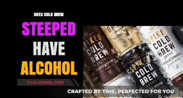 Does Cold Brew Steeped Coffee Contain Alcohol? Uncovering the Truth