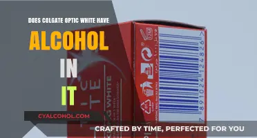 Colgate Optic White Alcohol Content: What You Need to Know