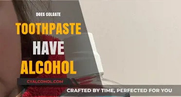 Unveiling the Truth: Alcohol Content in Colgate Toothpaste