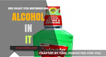 Colgate Total Mouthwash: Alcohol Content and What You Need to Know