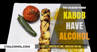 Does Coliseum Persian Kabob Serve Alcohol? A Quick Guide
