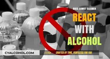 Comet Cleaner and Alcohol: Potential Reactions and Safety Concerns