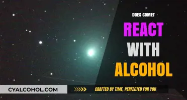 Exploring the Cosmic Chemistry: Comet's Reaction with Alcohol Unveiled