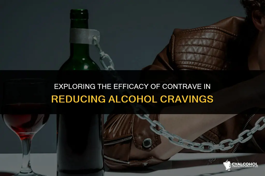 does contrave reduce alcohol cravings