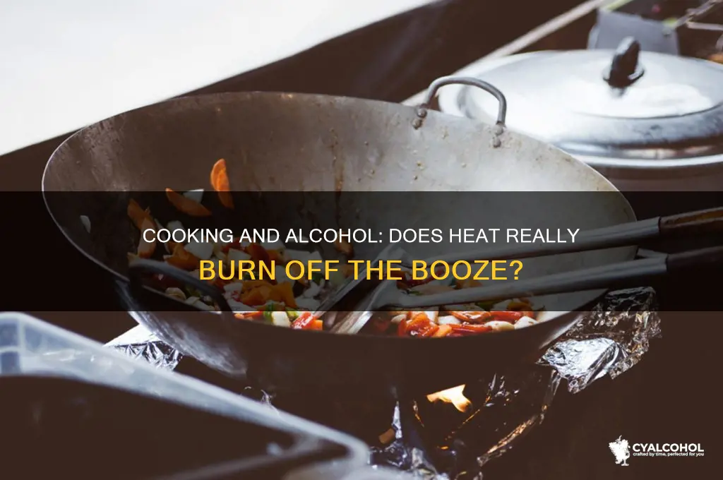 does cooking burn off alcohol
