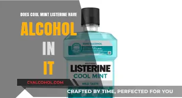 Does Cool Mint Listerine Contain Alcohol? Ingredients Explained
