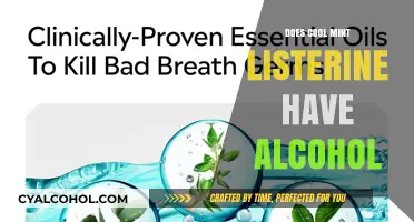 Cool Mint Listerine: Alcohol Content Explained and Its Effects