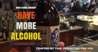 Coors Banquet Alcohol Content: Higher Than Other Beers?