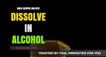 Does Copper Sulfate Dissolve in Alcohol? Exploring Solubility in Ethanol