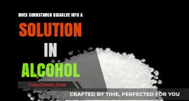 Does Cornstarch Dissolve in Alcohol? Exploring Solubility in Solutions