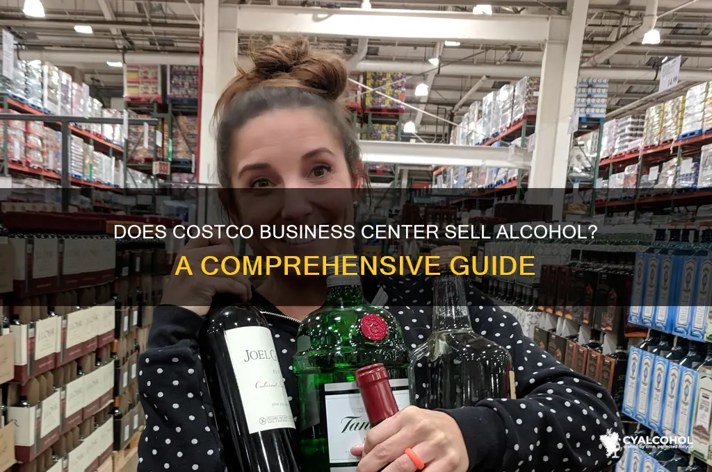 does costco business stores carry alcohol