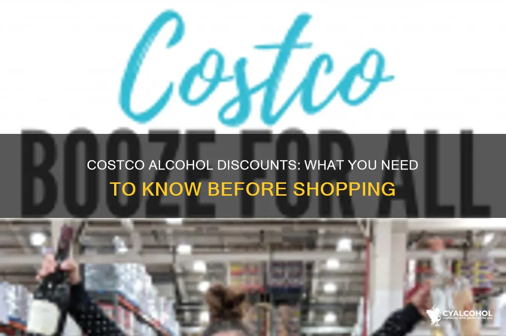 does costco give discount for alcohol