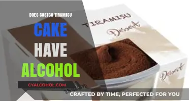 Costco Tiramisu Cake: Alcohol Content Explained for Dessert Lovers