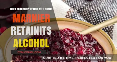Cranberry Relish with Grand Marnier: Does the Alcohol Remain?
