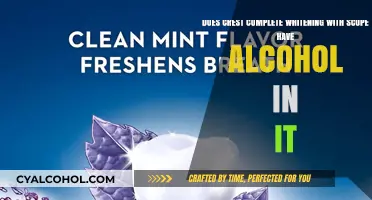 Whitening Mouthwash: Alcohol-Free Crest Complete with Scope