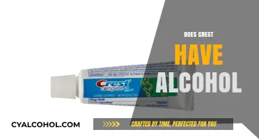 Does Crest Toothpaste Contain Alcohol? Uncovering the Ingredients Truth