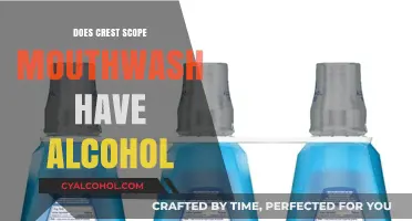 Crest Scope Mouthwash Alcohol Content: What You Need to Know