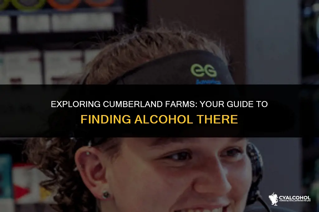 does cumberland farms have alcohol