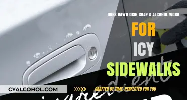 The Best DIY De-Icer: Dawn and Alcohol?