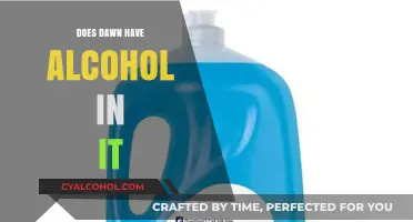 Does Dawn Dish Soap Contain Alcohol? Uncovering the Ingredients Truth