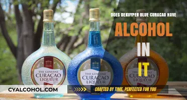 Does DeKuyper Blue Curaçao Contain Alcohol? Unveiling the Truth