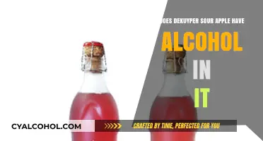 Does DeKuyper Sour Apple Contain Alcohol? A Detailed Answer